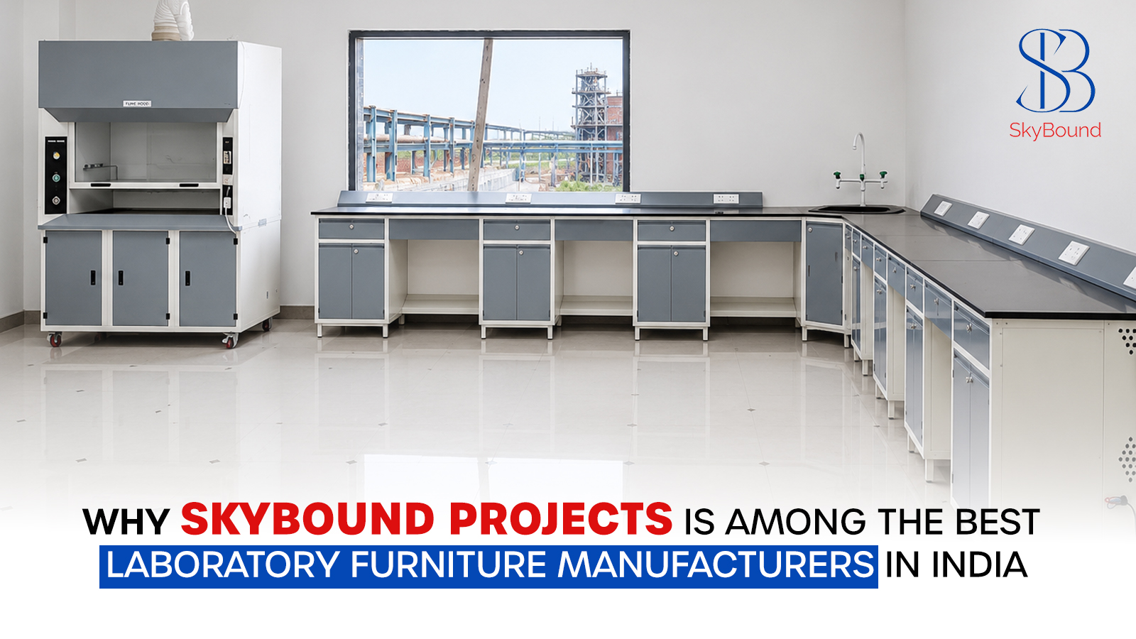 Why SkyBound Projects Is Among the Best Laboratory Furniture Manufacturers in India